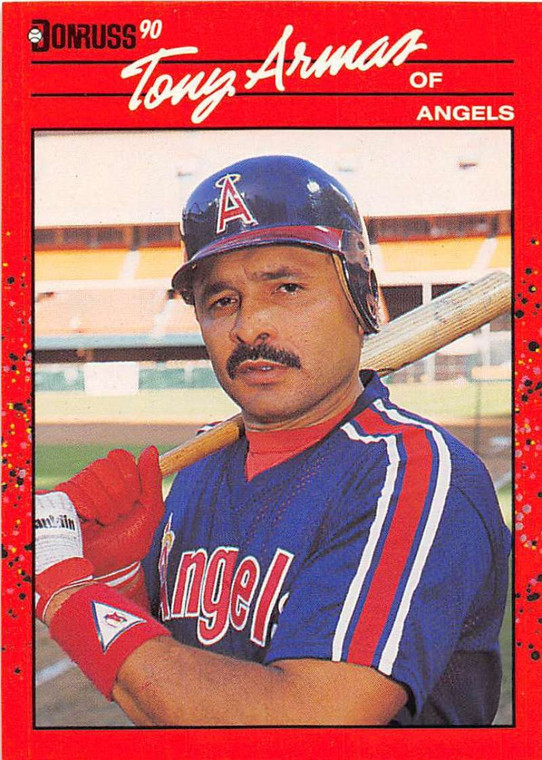 1990 Donruss #525 Tony Armas NM-MT California Angels 