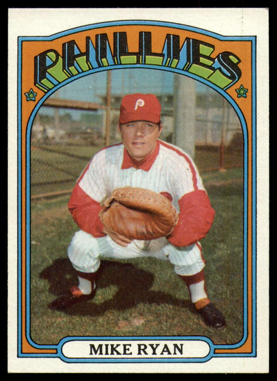 1972 Topps #324 Mike Ryan VG Philadelphia Phillies 