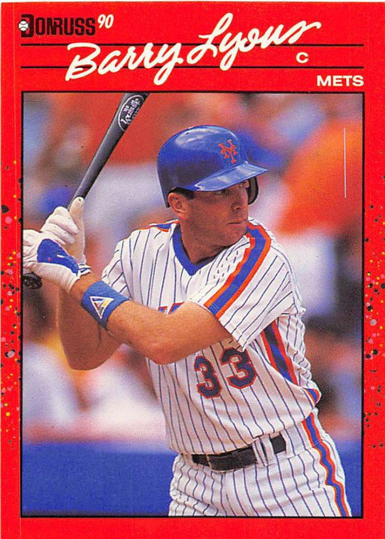 1990 Donruss #526 Barry Lyons NM-MT New York Mets 