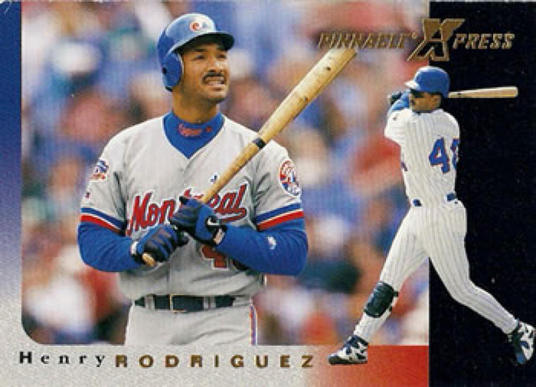 1997 Pinnacle XPress #76 Henry Rodriguez NM-MT Montreal Expos 