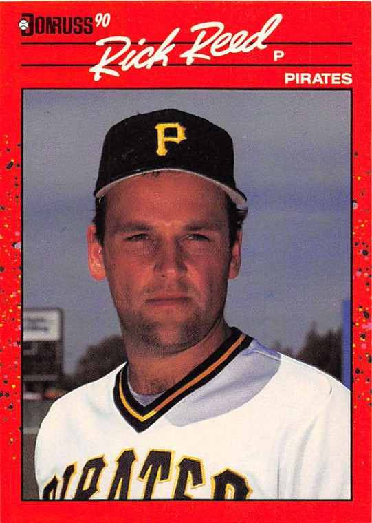 1990 Donruss #527 Rick Reed NM-MT RC Rookie Pittsburgh Pirates 