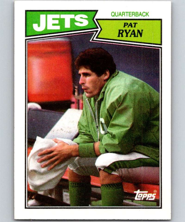 1987 Topps #128 Pat Ryan VG  New York Jets 