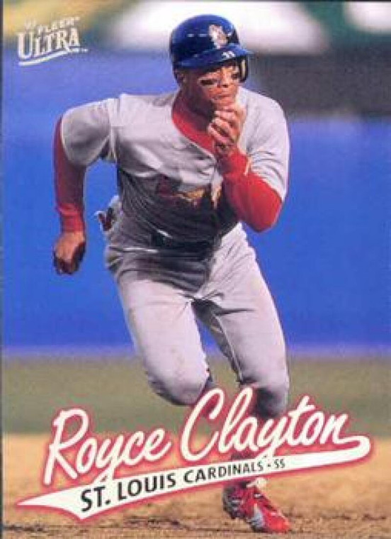 1997 Fleer Ultra #333 Royce Clayton NM-MT St. Louis Cardinals 