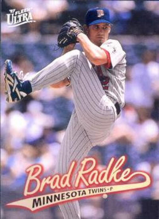 1997 Fleer Ultra #345 Brad Radke NM-MT Minnesota Twins 