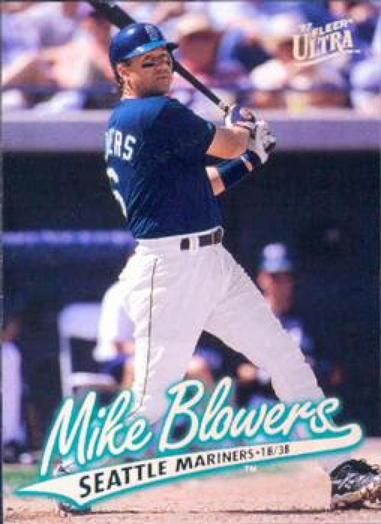 1997 Fleer Ultra #375 Mike Blowers NM-MT Seattle Mariners 