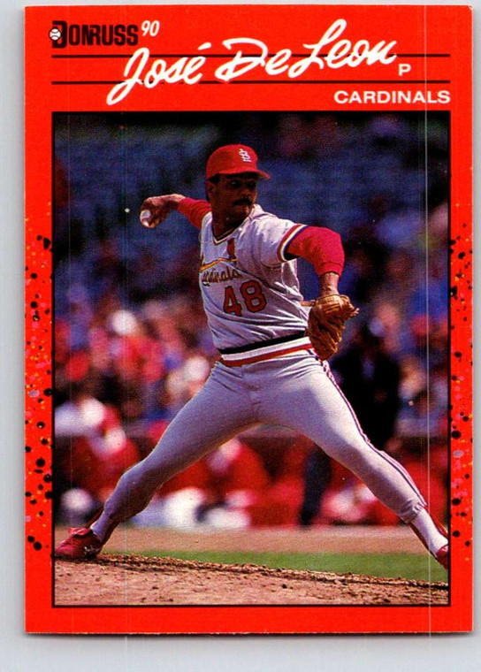 1990 Donruss #536 Jose DeLeon NM-MT St. Louis Cardinals 