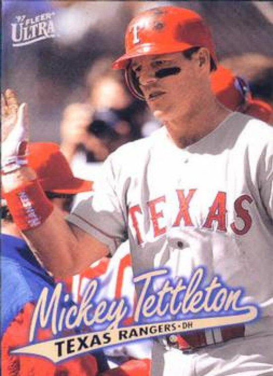 1997 Fleer Ultra #389 Mickey Tettleton NM-MT Texas Rangers 