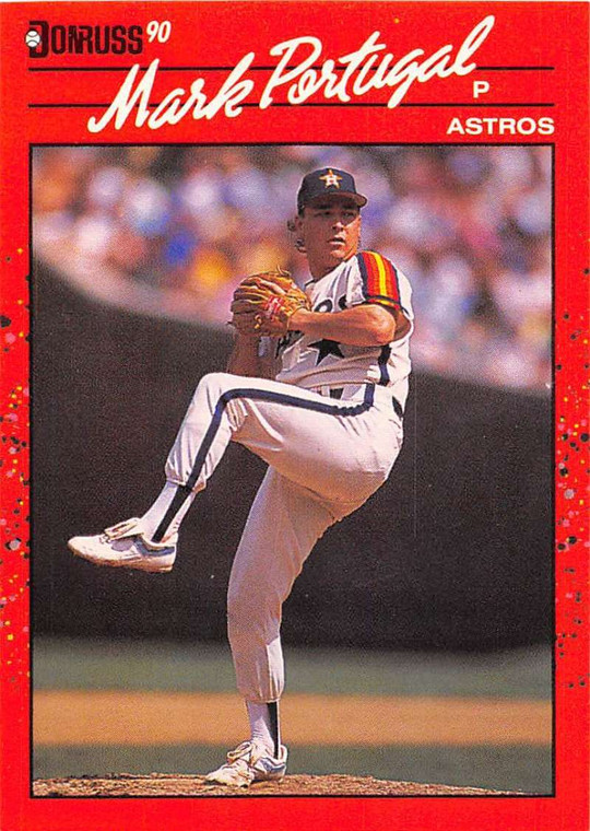 1990 Donruss #542 Mark Portugal NM-MT Houston Astros 