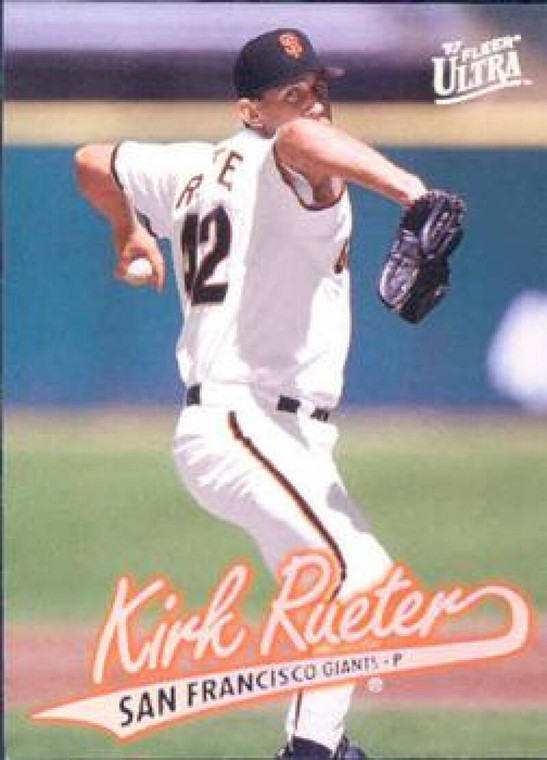 1997 Fleer Ultra #478 Kirk Rueter NM-MT San Francisco Giants 