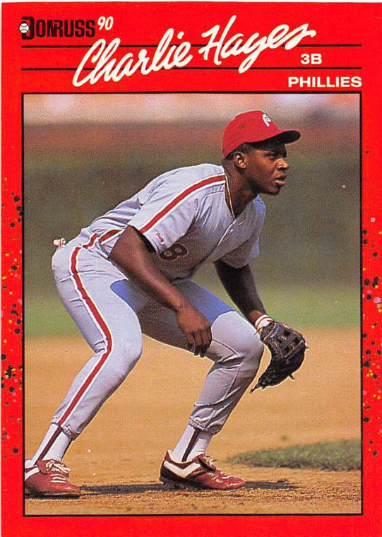 1990 Donruss #548 Charlie Hayes NM-MT Philadelphia Phillies 