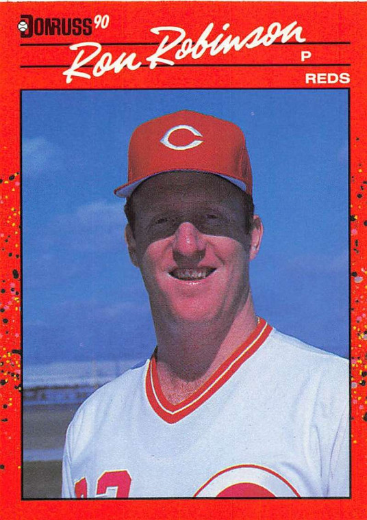 1990 Donruss #553 Ron Robinson NM-MT Cincinnati Reds 