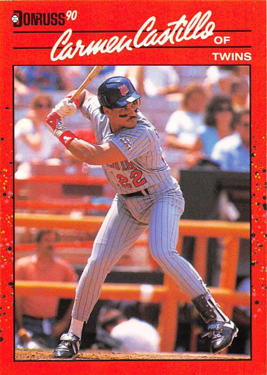 1990 Donruss #554 Carmen Castillo NM-MT Minnesota Twins 