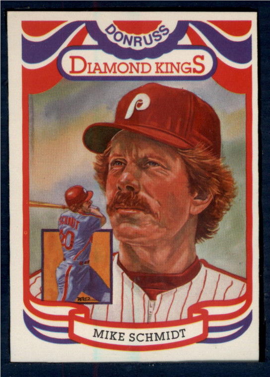 1984 Donruss #23 Mike Schmidt DK VG Philadelphia Phillies 