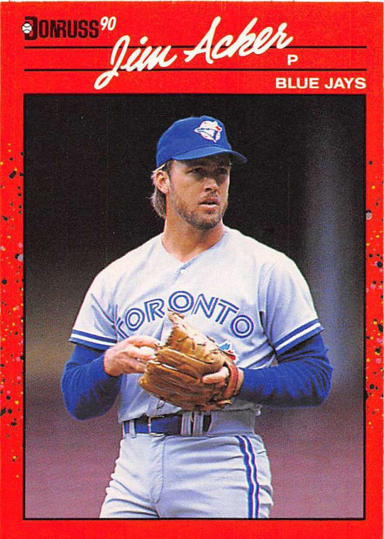 1990 Donruss #558 Jim Acker NM-MT Toronto Blue Jays 