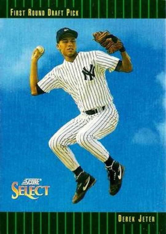1993 Select #360 Derek Jeter VG RC Rookie New York Yankees 