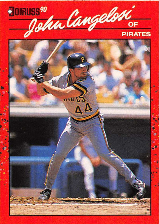 1990 Donruss #565 John Cangelosi NM-MT Pittsburgh Pirates 