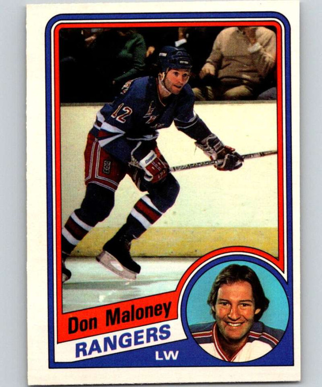 1984-85 O-Pee-Chee #147 Don Maloney VG  New York Rangers 