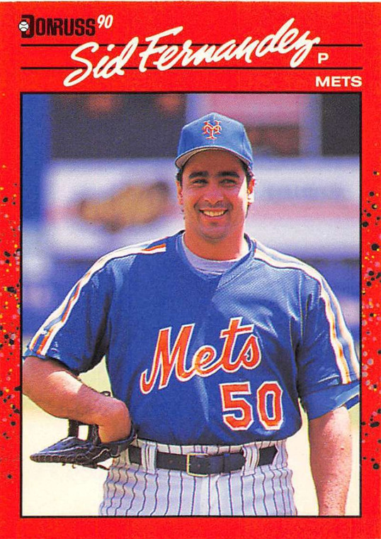 1990 Donruss #572 Sid Fernandez NM-MT New York Mets 