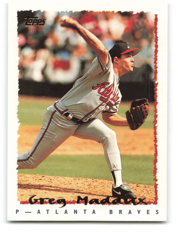 1995 Topps #295 Greg Maddux VG  Atlanta Braves 