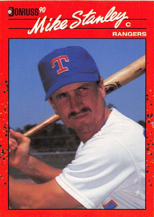 1990 Donruss #579 Mike Stanley NM-MT Texas Rangers 
