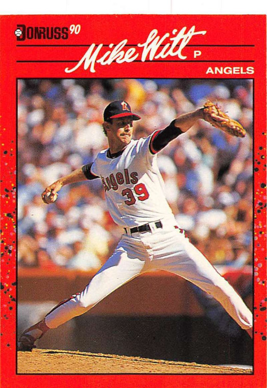 1990 Donruss #580 Mike Witt DP NM-MT California Angels 