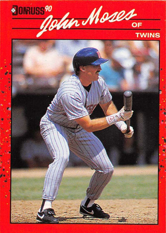 1990 Donruss #590 John Moses DP NM-MT Minnesota Twins 