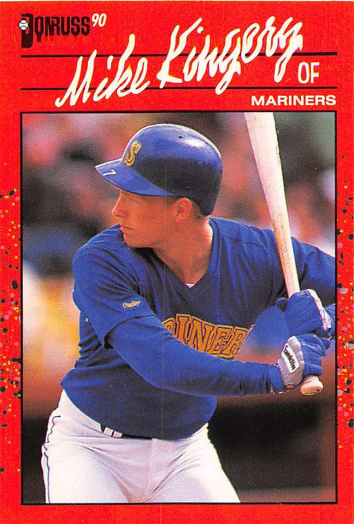 1990 Donruss #601 Mike Kingery DP NM-MT Seattle Mariners 