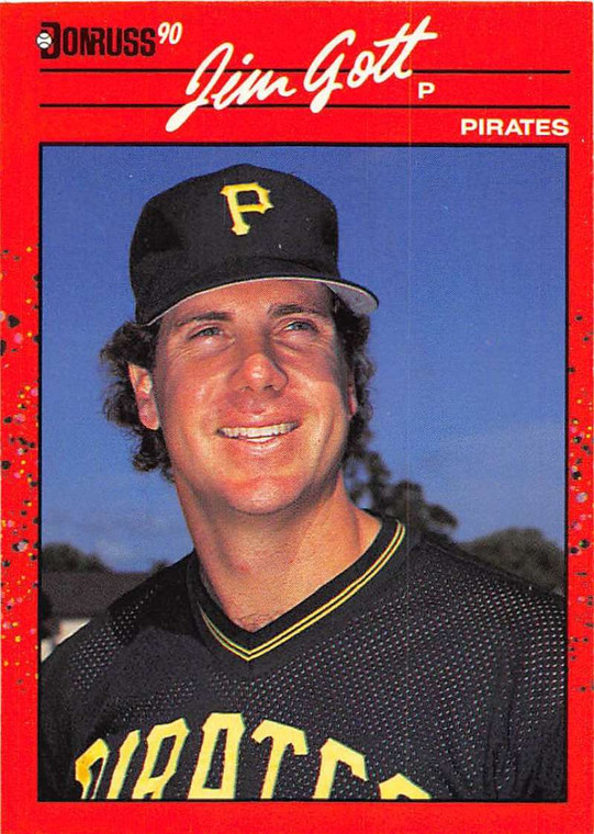 1990 Donruss #605 Jim Gott NM-MT Pittsburgh Pirates 