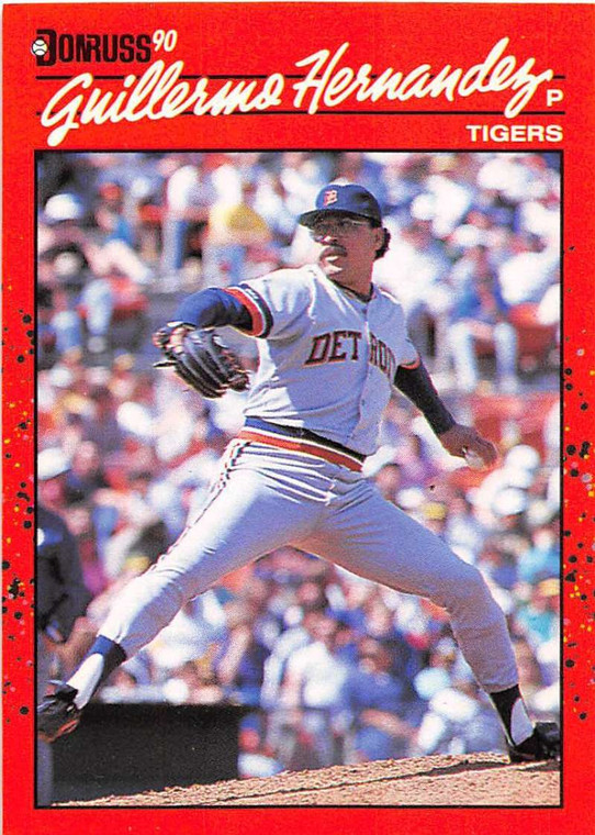 1990 Donruss #610 Guillermo Hernandez DP NM-MT Detroit Tigers 