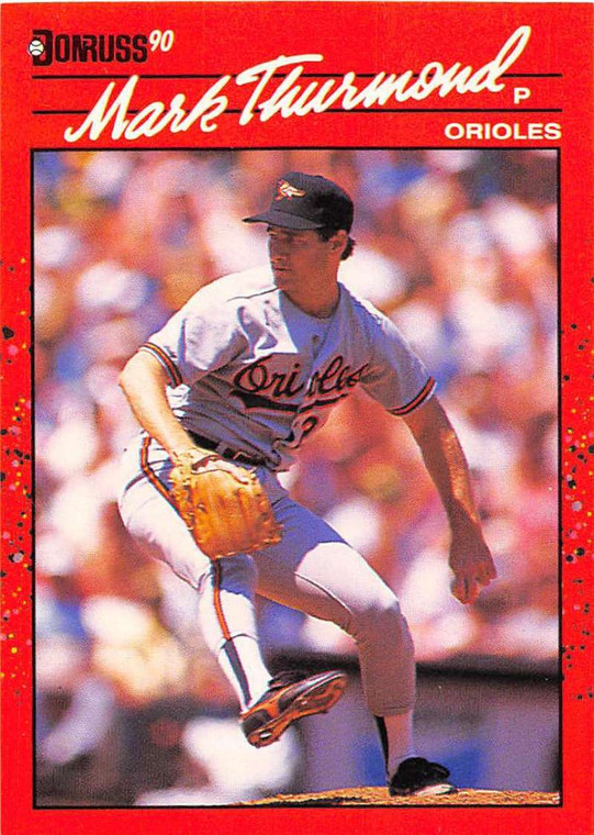 1990 Donruss #612 Mark Thurmond DP NM-MT Baltimore Orioles 