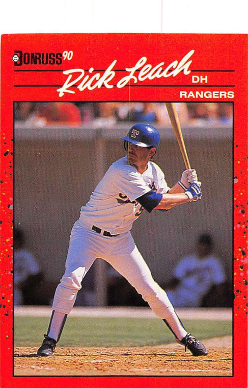 1990 Donruss #613 Rick Leach DP NM-MT RC Rookie Texas Rangers 