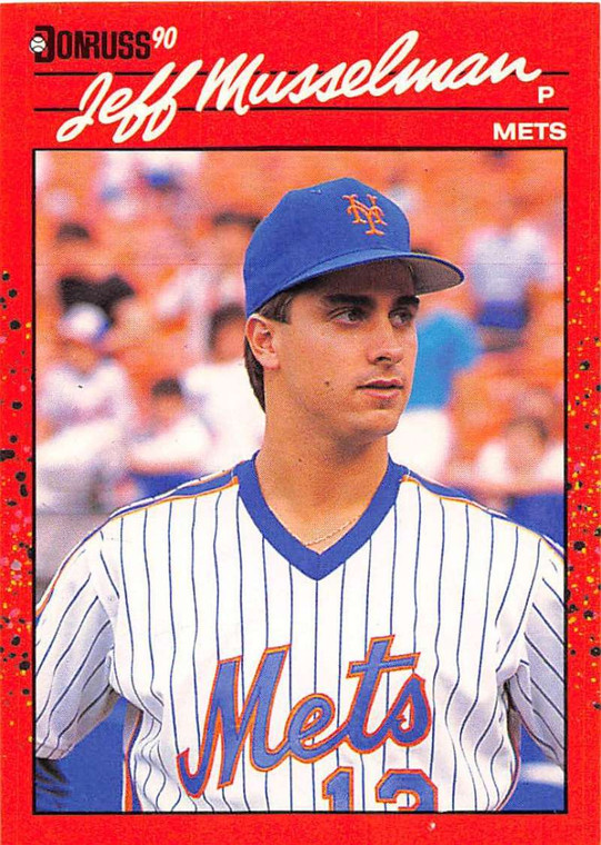 1990 Donruss #623 Jeff Musselman DP NM-MT New York Mets 