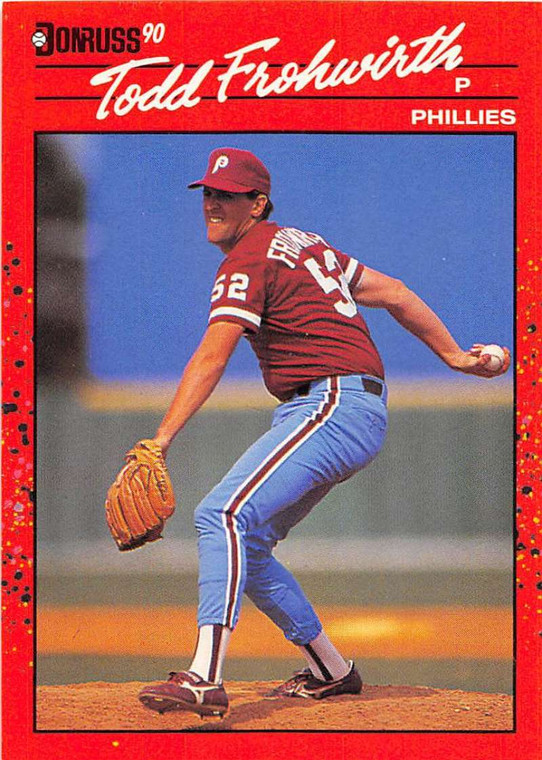 1990 Donruss #631 Todd Frohwirth DP NM-MT Philadelphia Phillies 