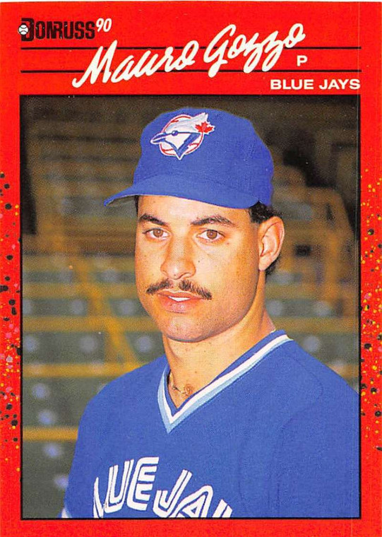 1990 Donruss #655 Mauro Gozzo NM-MT RC Rookie Toronto Blue Jays 