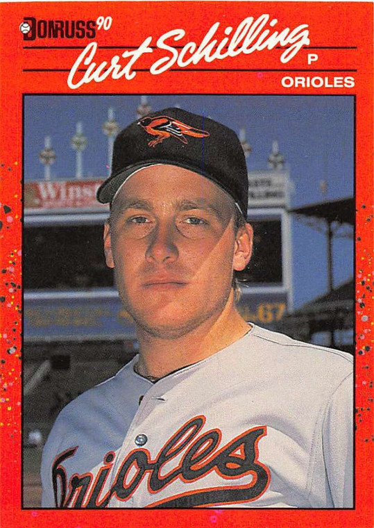 1990 Donruss #667 Curt Schilling NM-MT Baltimore Orioles 