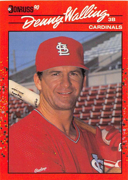 1990 Donruss #677 Denny Walling NM-MT St. Louis Cardinals 