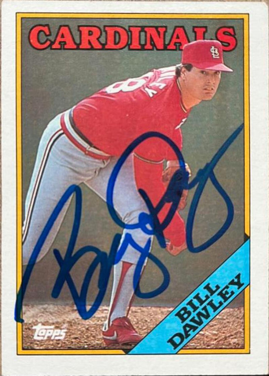 Bill Dawley Autographed 1988 Topps #509