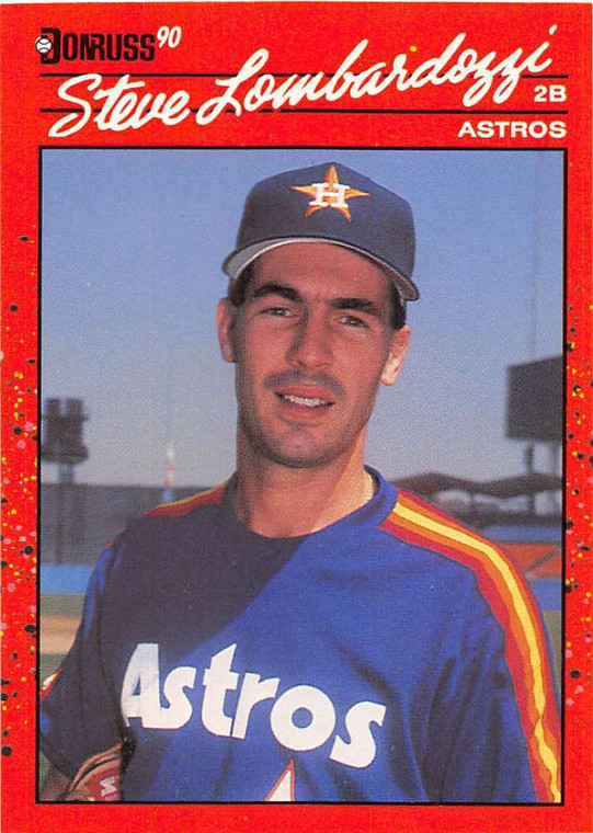 1990 Donruss #688 Steve Lombardozzi NM-MT Houston Astros 