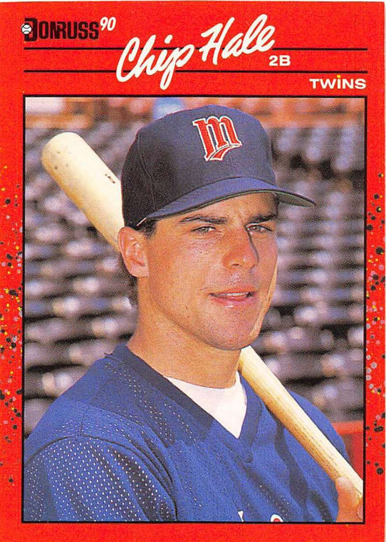 1990 Donruss #690 Chip Hale NM-MT RC Rookie Minnesota Twins 