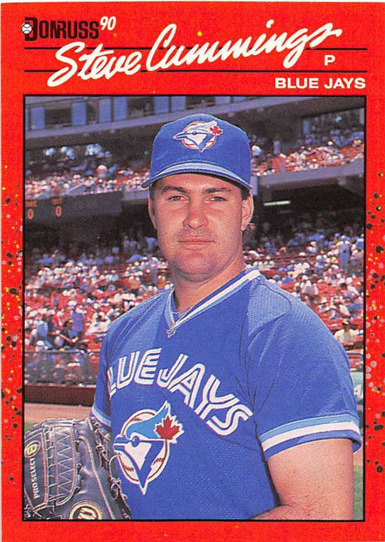 1990 Donruss #698 Steve Cummings NM-MT RC Rookie Toronto Blue Jays 