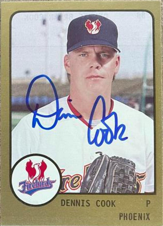 Dennis Cook Autographed 1988 Pro Cards #80