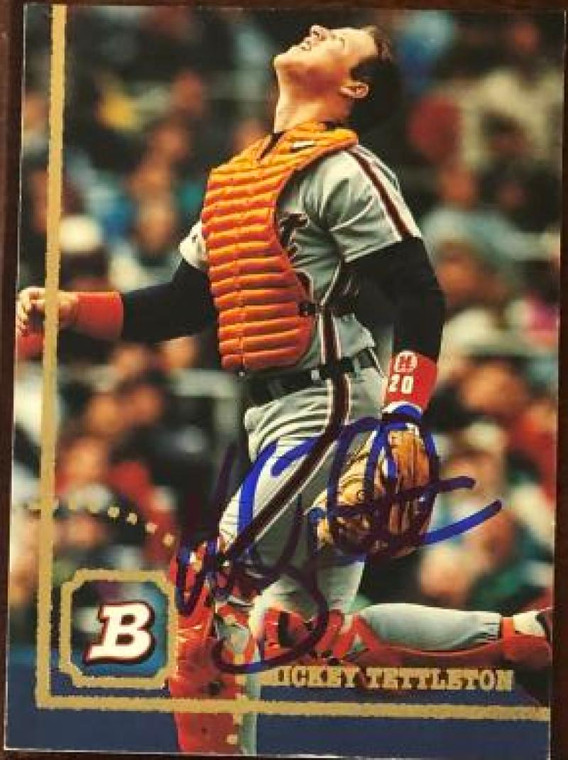 Mickey Tettleton Autographed 1994 Bowman #125