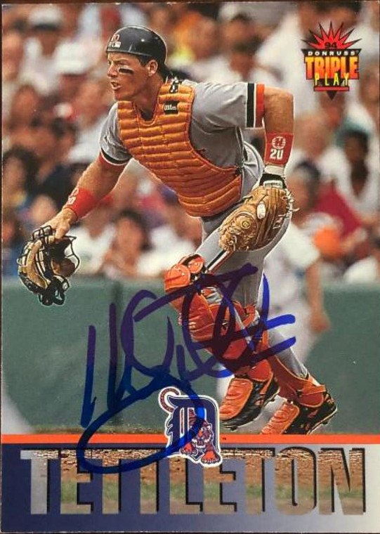 Mickey Tettleton Autographed 1994 Triple Play #248