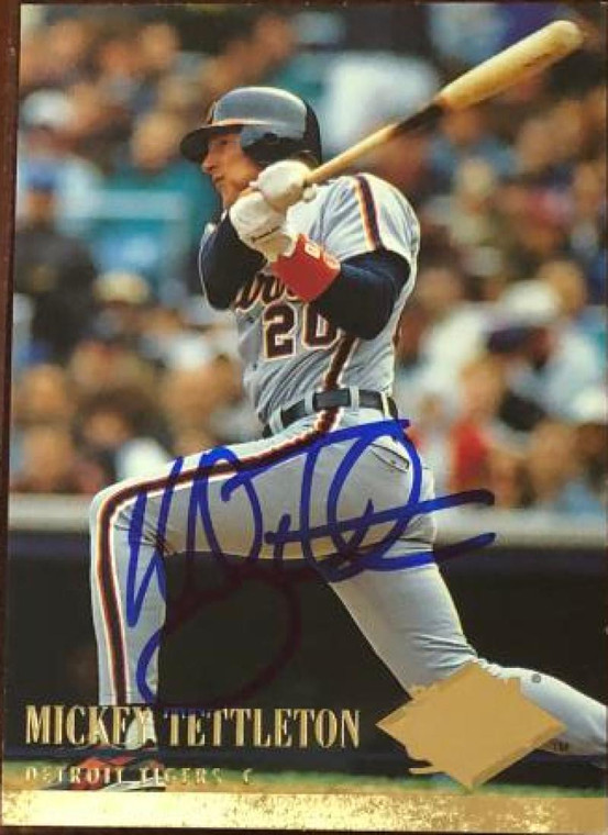Mickey Tettleton Autographed 1994 Fleer Ultra #357