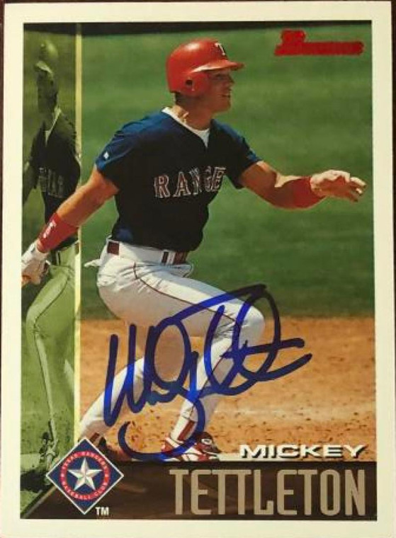 Mickey Tettleton Autographed 1995 Bowman #433