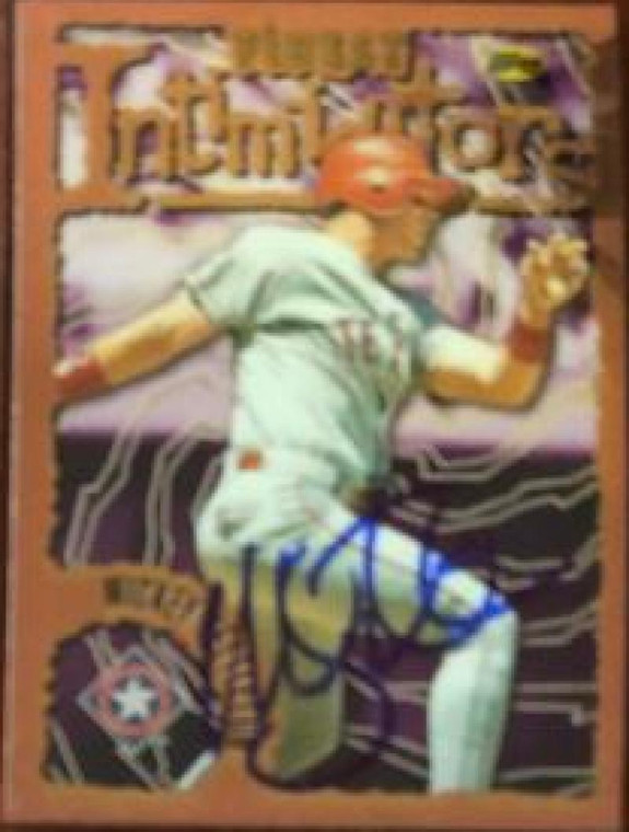 Mickey Tettleton Autographed 1996 Topps Finest #166