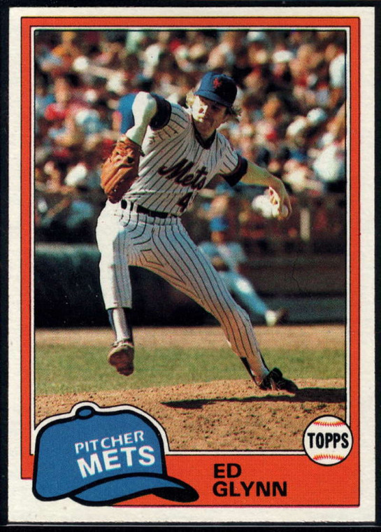 1981 Topps #93 Ed Glynn DP VG New York Mets 
