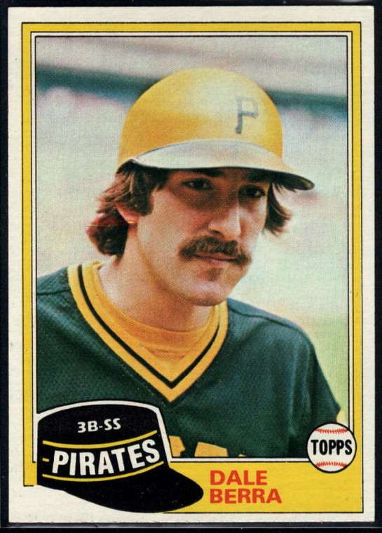 1981 Topps #147 Dale Berra VG Pittsburgh Pirates 