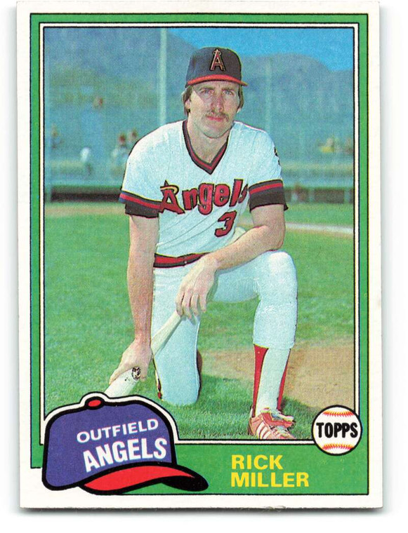 1981 Topps #239 Rick Miller DP VG California Angels 