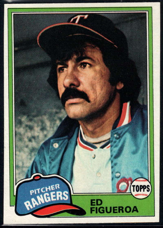 1981 Topps #245 Ed Figueroa VG Texas Rangers 
